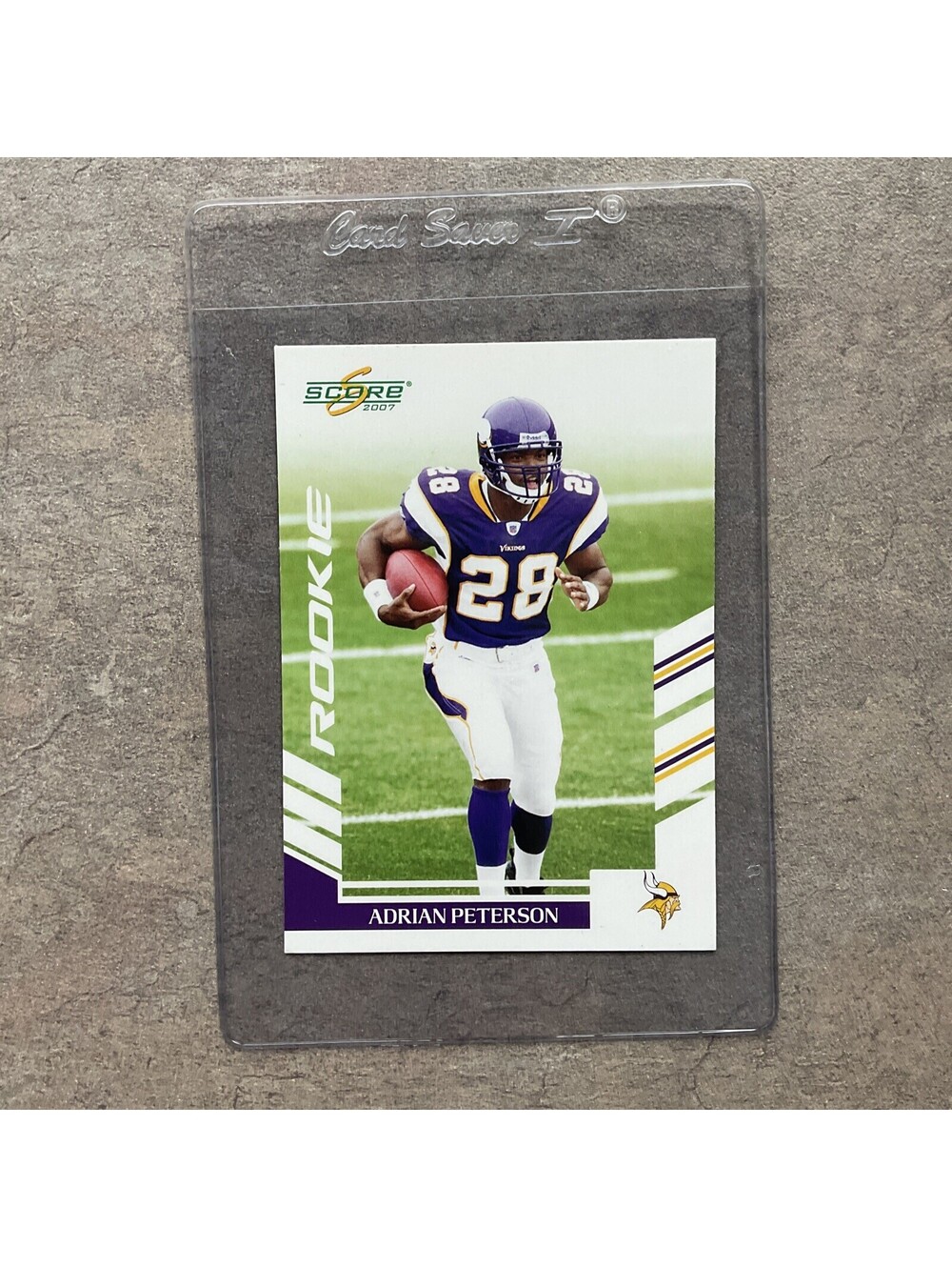 ADRIAN PETERSON 2007 DONRUSS SCORE #341 ROOKIE RC AH7427